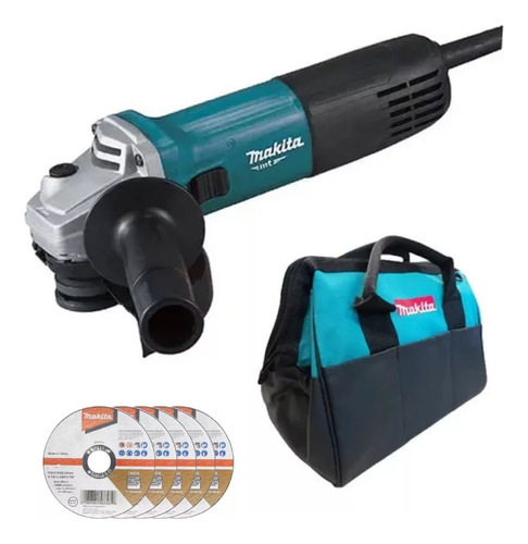 Esmerilhadeira Lixadeira Makita 850w M9511b 5pol + Bolsa