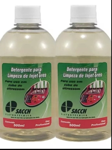 Líquido Limpia Inyectores Por Ultras X 2 Envases 500ml Sacch