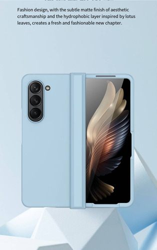 Funda Para Samsung Z Fold3/4/5/6 Funda Protectora Vertical Ultrafina, Funda Protectora Para Teléfono, Visualización Con Manos Libres