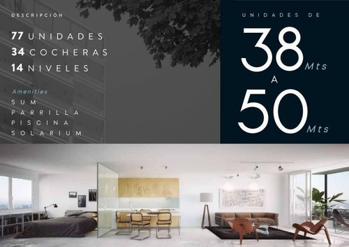 Imagen 2 de 12 de Venta - Emprendimiento Monoambiente Al Frente - Paternal