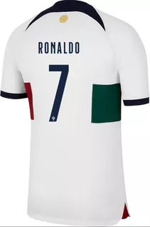 Jersey Portugal 2022 Visita Cristiano Ronaldo Mundial Niño
