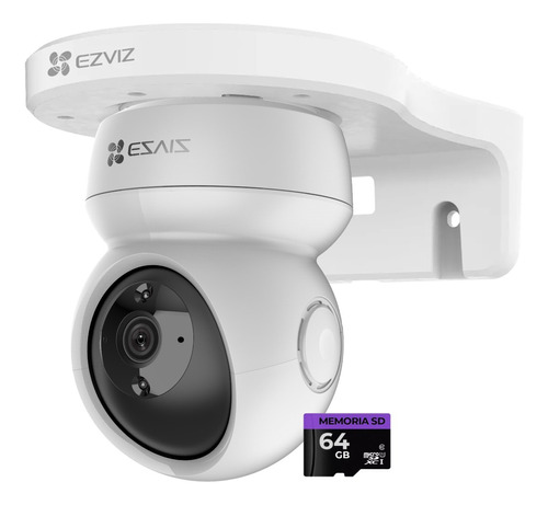 Ezviz C6n 1080 Wifi Seguimiento 360 + Soporte + Memoria 64g