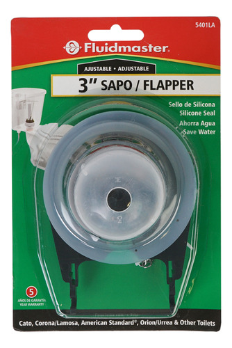 Sapo Para Válvula De Descarga Fluidmaster Negro