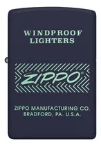 Comprar Encendedor Zippo Windproof Lighter Design Azul Zp48708