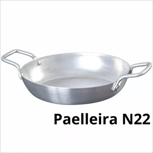 Frigideira Pergaminho N22 - 1300ml 23x3,6cm - Polido