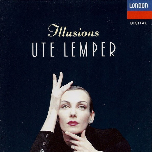 Ute Lemper Illusions Cd 1992 Importado U.s.a. Muy Buen Est 