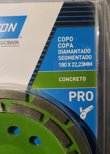 Disco Copa Segmentado 180mm
