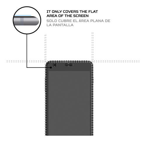 Protector Mica Pantalla Para Verykool S3501 Lynx