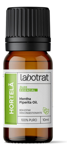 Óleo Essencial De Hortelã 10 Ml Labotrat