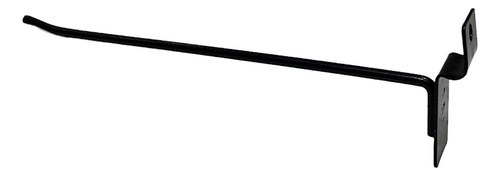 Kit 10 Gancho De 20 Cm Preto Para Painel Canelado