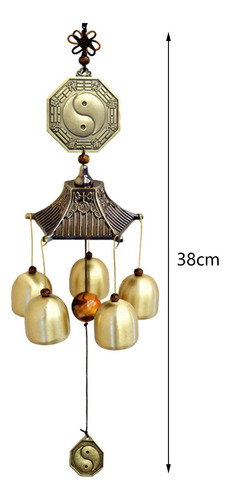 Carrilhão De Vento Bagua Pingente De Carrilhão De Vento