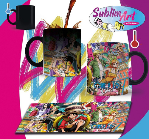 Taza Mágica 11 Oz One Piece Mod 13 No