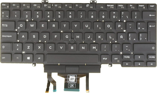 Teclado Dell Latitude 5401 Cn- 09gg3w Negro Español Latinoamérica