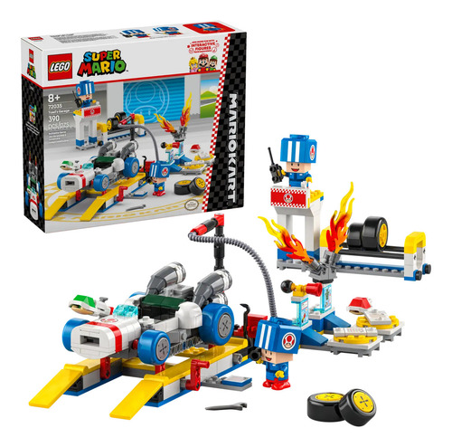Lego Super Mario Botanical Collection Toad's Garage 72035 390 piezas