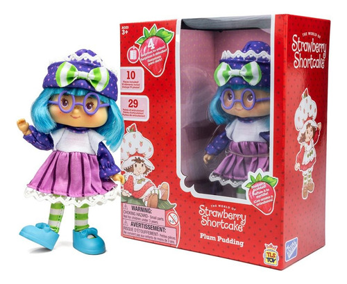 Muñeca Frutillitas - Ciruelita Plum Pudding