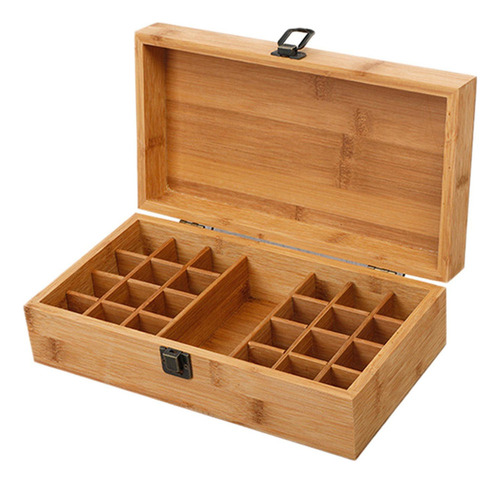 Caja De Almacenamiento De Aceite Esencial De 25 Rejillas