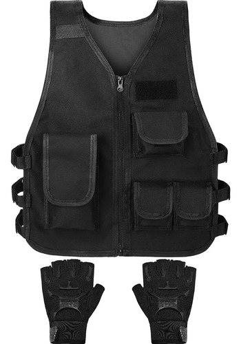 ~? Satinior Kids Army Combat Vest Tactical Vest Children Ves