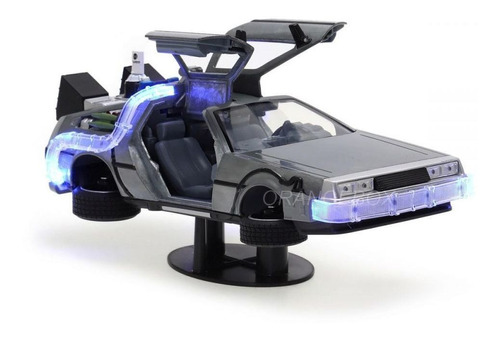 Delorean Back To The Future Ii Jada Toys 1:24 (com Luzes)