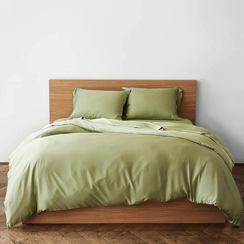 Smart Bamboo Duvet 100% Bambú - Pistache - Queen - 229 cm - 229 cm