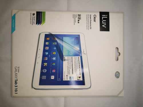 Imagen 2 de 3 de Protector Pantalla Iluv Para Galaxy Tab 3 10.1