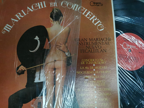 Lp Mariachi En Concierto Instrumental Nuevo Tecalitlán