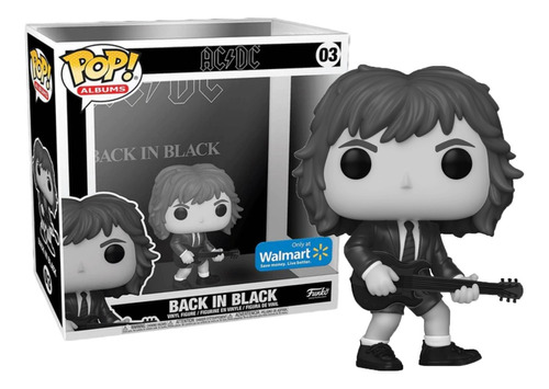 Ac/dc Back In Black | Angus Young | Funko Pop! Albums