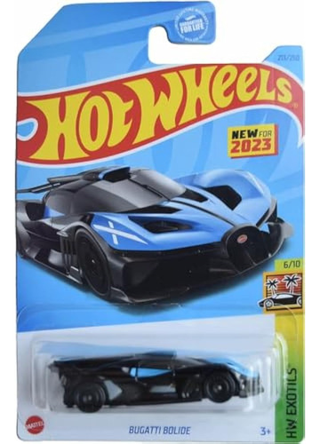 Hot Wheels Bugatti Bólido, Hw Exotics 6/10