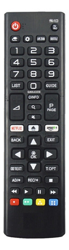 Controle Remoto Universal Para Smart Tv LG Netflix Prime Top