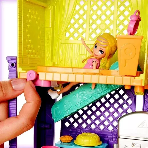 Playset Polly Pocket Club House - Espaços Secretos Mattel
