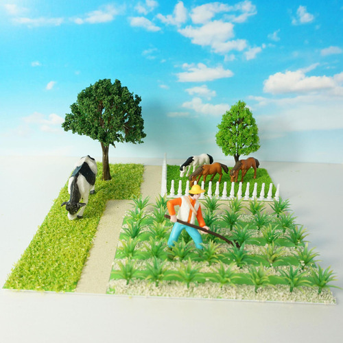 Paisaje De Árboles De Jardín, Kit De Bricolaje, Educativo