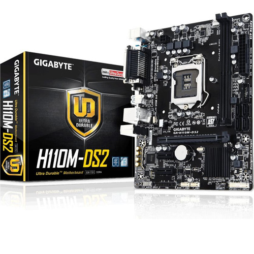 Gigabyte Motherboard Intel Ga-h110m-ds2 1151 Ddr4 Serie Para