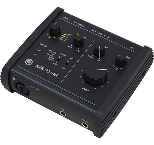 Interfaz De Audio Ik Multimedia Axe I/o One Color Negro