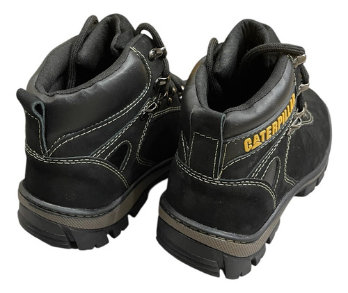 Borcegos Cat, Botas Caterpillar. Color Negro, Importados.