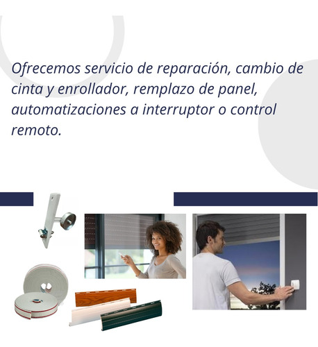 Cambio De Cinta De Cortinas De Enrolla
