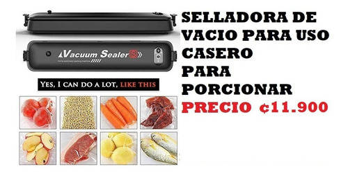Selladora De Vacio Para Uso Casero, Sella Hasta 27cm D/ancho