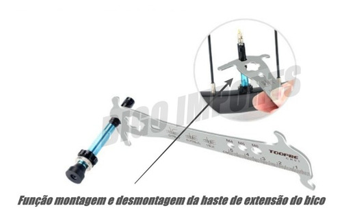 Imagem 9 de 9 de Medidor Ferramenta Para Medir Desgaste De Corrente De Bike