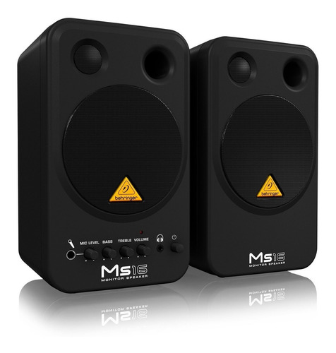 Behringer Par Monitores De Estudio Multimedia Ms16