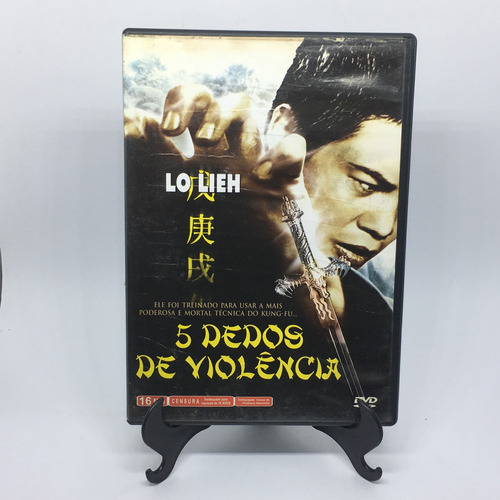 Dvd - 5 Dedos De Violência - Lo Lieh