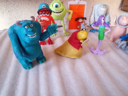 Figuras De Monster Inc. Disney Pixar En Buenas Condiciones