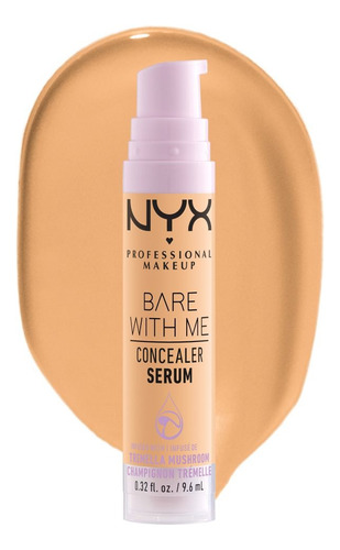 Corrector Nyx Bare With Me Concealer Serum Tono Golden Tono GOLDEN-5