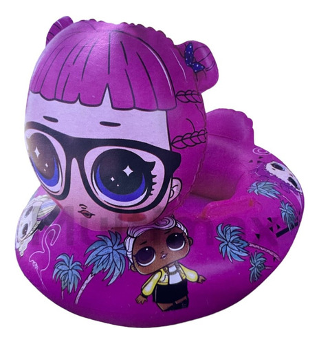 Flotador Diseño 3d Lol Niñas Piscina Infantil 