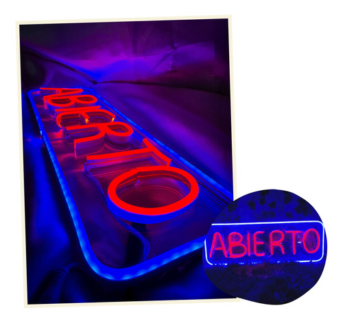 Letrero Neon Led ( Abierto)
