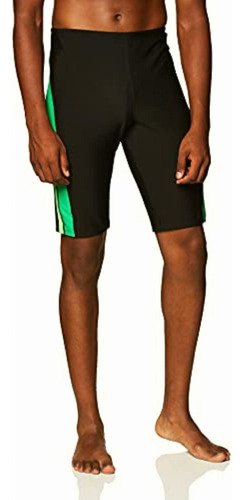 Speedo 8051408 Traje De Baño Para Hombre, Color Negro Y