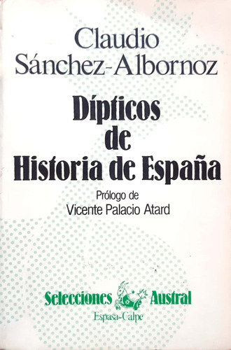 Dípticos De Historia De España Albornoz Espasa Calpe Usado #