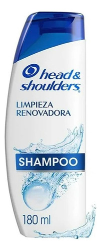 6 Pzas Head & Shoulders Limpieza Renovadora.