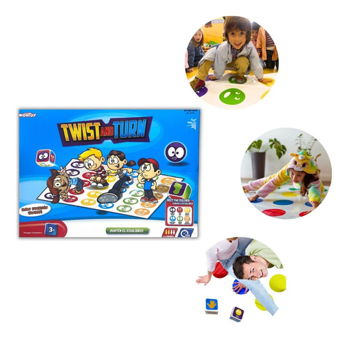 Tapete Tipo Twister Para Juego En Grupo Tapete Twist