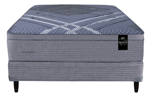 King Koil Lexington 130x190 Conjunto Resortes Pillow Visco