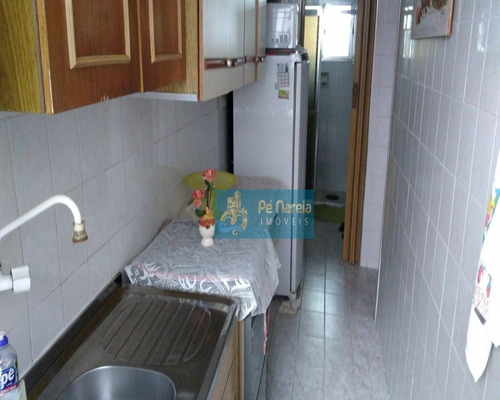 Imagem 7 de 10 de Apartamento Com 1 Dormitório, 1 Vaga, À Venda, 47 M² Por R$ 160.000 - Vila Guilhermina - Praia Grande/sp - R1g410a - Ap0174