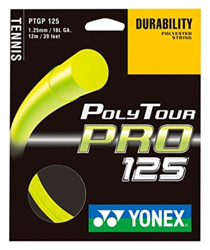 Yonex Poli Pro Tour 125 Raqueta De Cuerdas