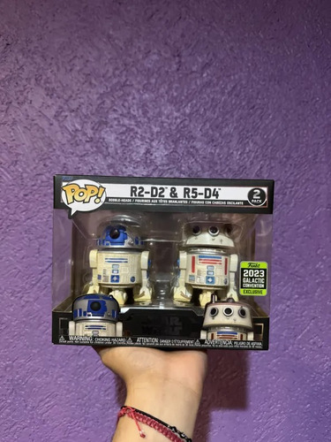 Funko Pop! R2-d2 & R5-d4 - Exclusive Galactic Convention